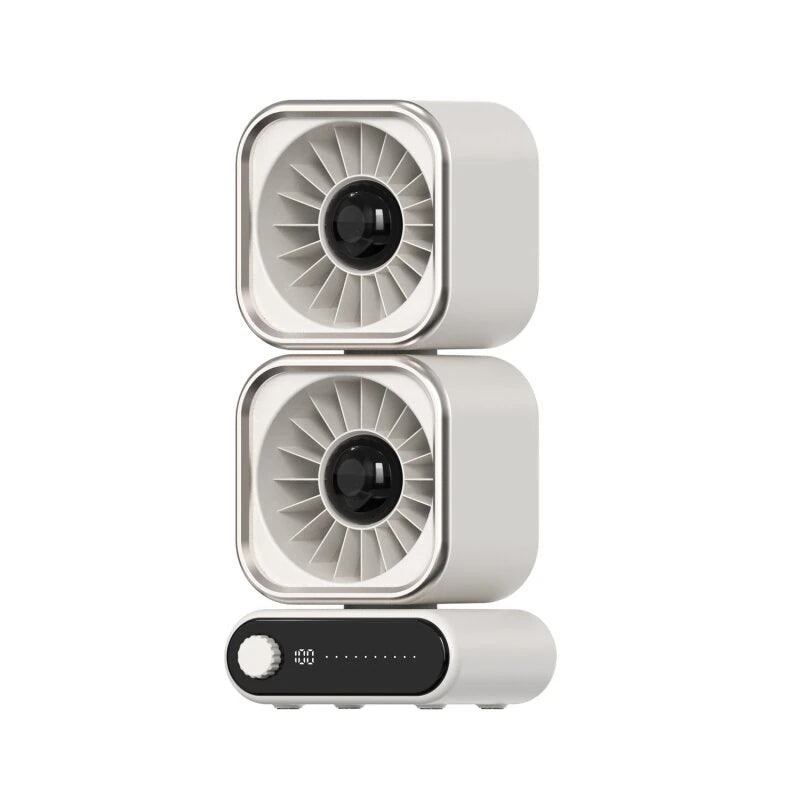 Zekear™ 360° Smart Desk Fan – Powerful Cooling in a Compact Design