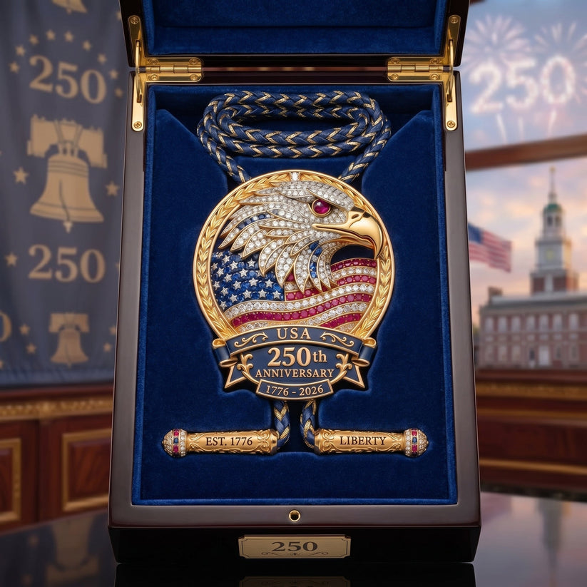 π¦
USA 250th Anniversary Eagle Bolo Tie