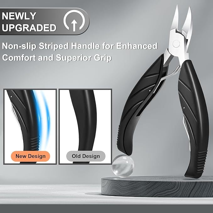 6-in-1 Heavy Duty Toenail Clipper Set for Thick & Ingrown Nails
