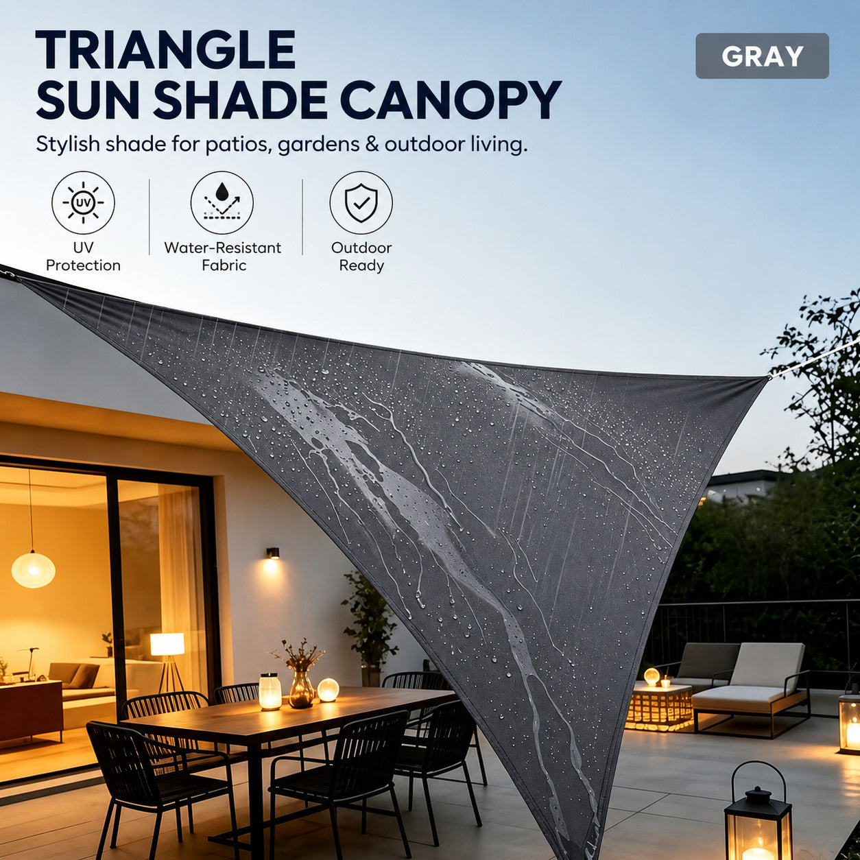 🔥49% OFF - Triangle Sun Shade Canopy