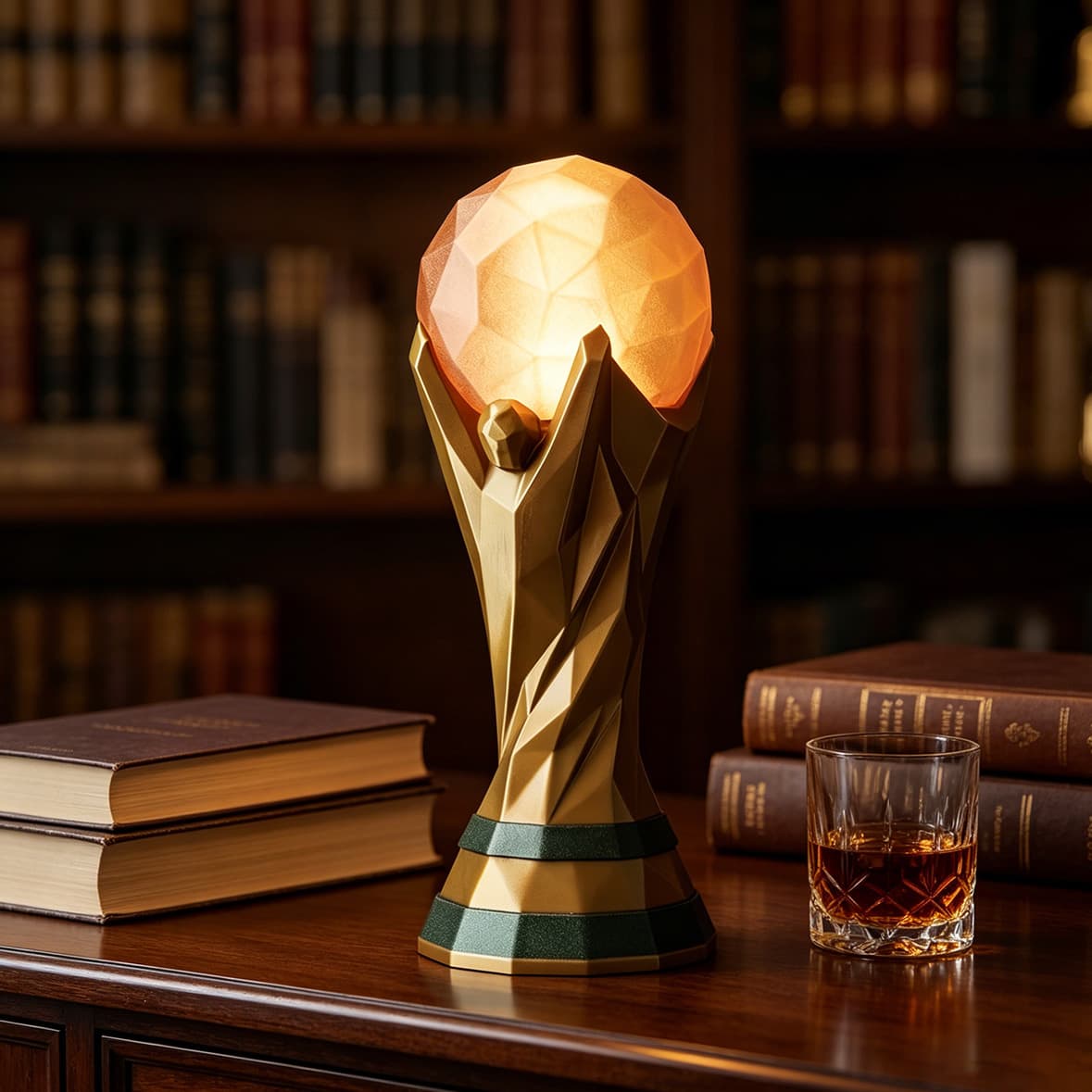 Champions-Trophäen Tischlampe