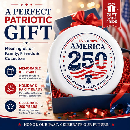 USA 250th Anniversary Commemorative Frisbee