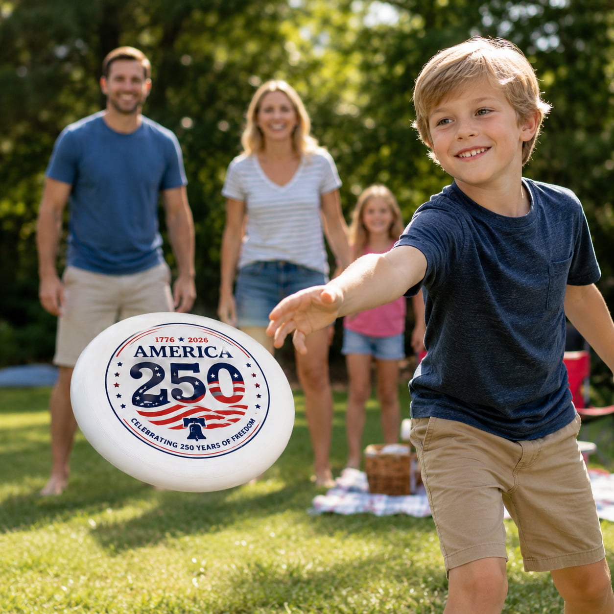USA 250th Anniversary Commemorative Frisbee