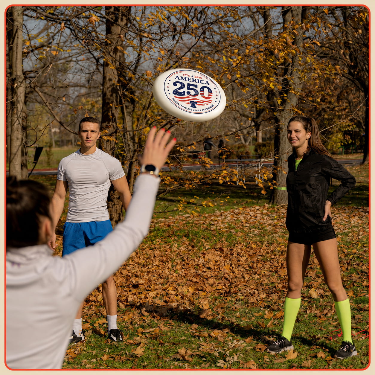 USA 250th Anniversary Commemorative Frisbee