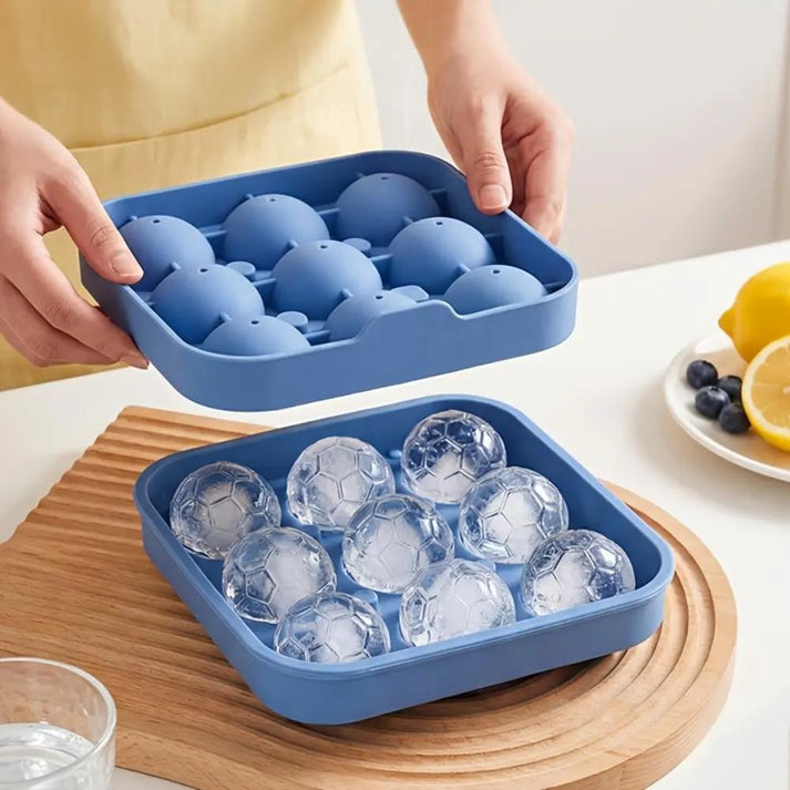 ❄️Fußball-Eiskugelform-Set