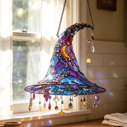 Witch Hat Window Hanging