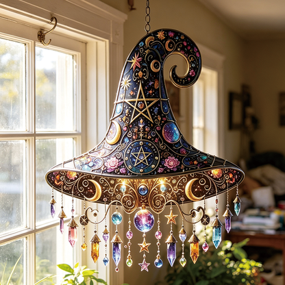 Witch Hat Window Hanging