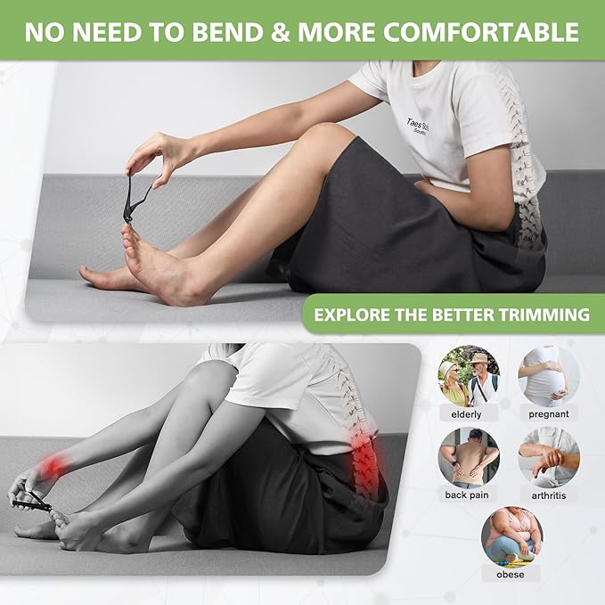 Ergonomic Nail Clipper for Seniors