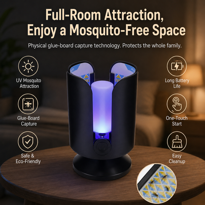 Smart Glue-Board Mosquito Trap Light
