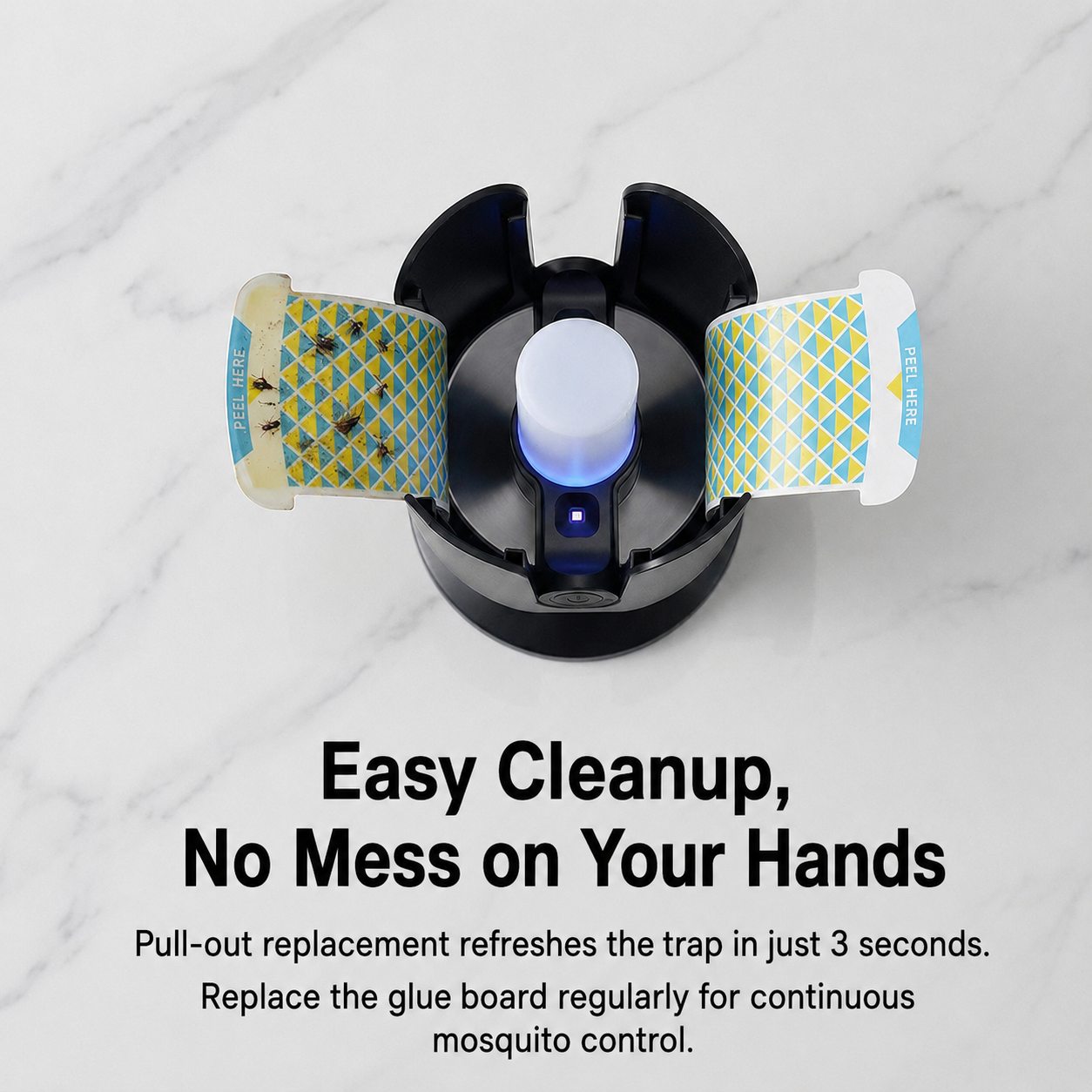 Smart Glue-Board Mosquito Trap Light
