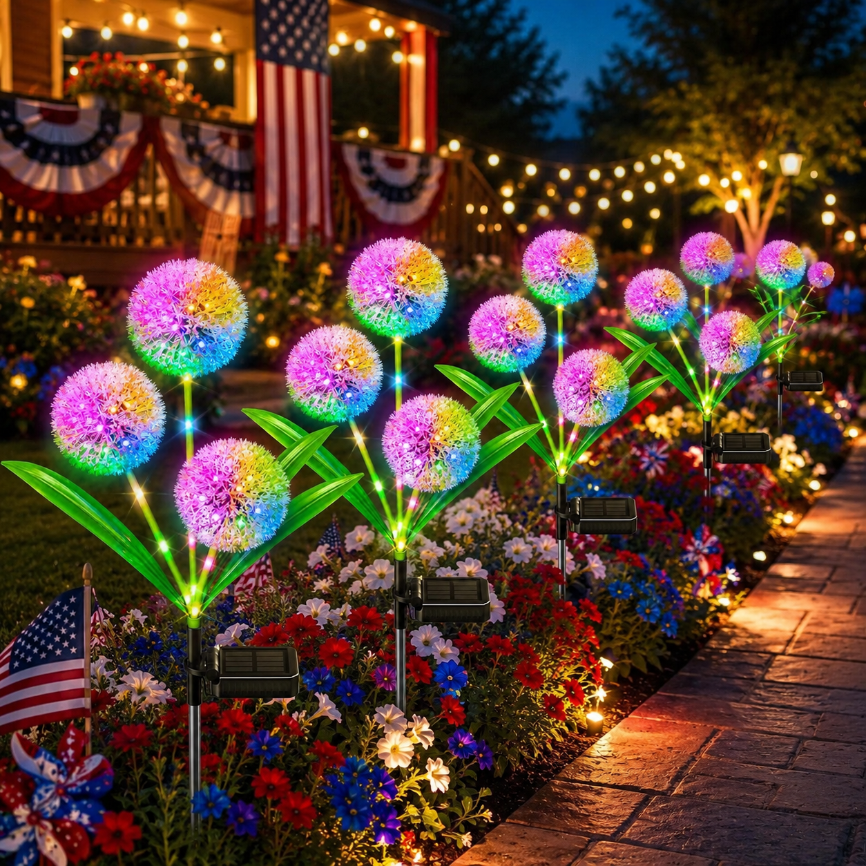 Solar Lights Outdoor Garden Decor