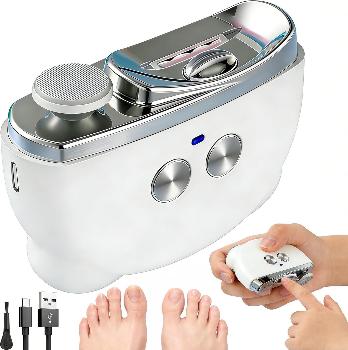 Electric Nail Clippers for Thick, Hard Toenails