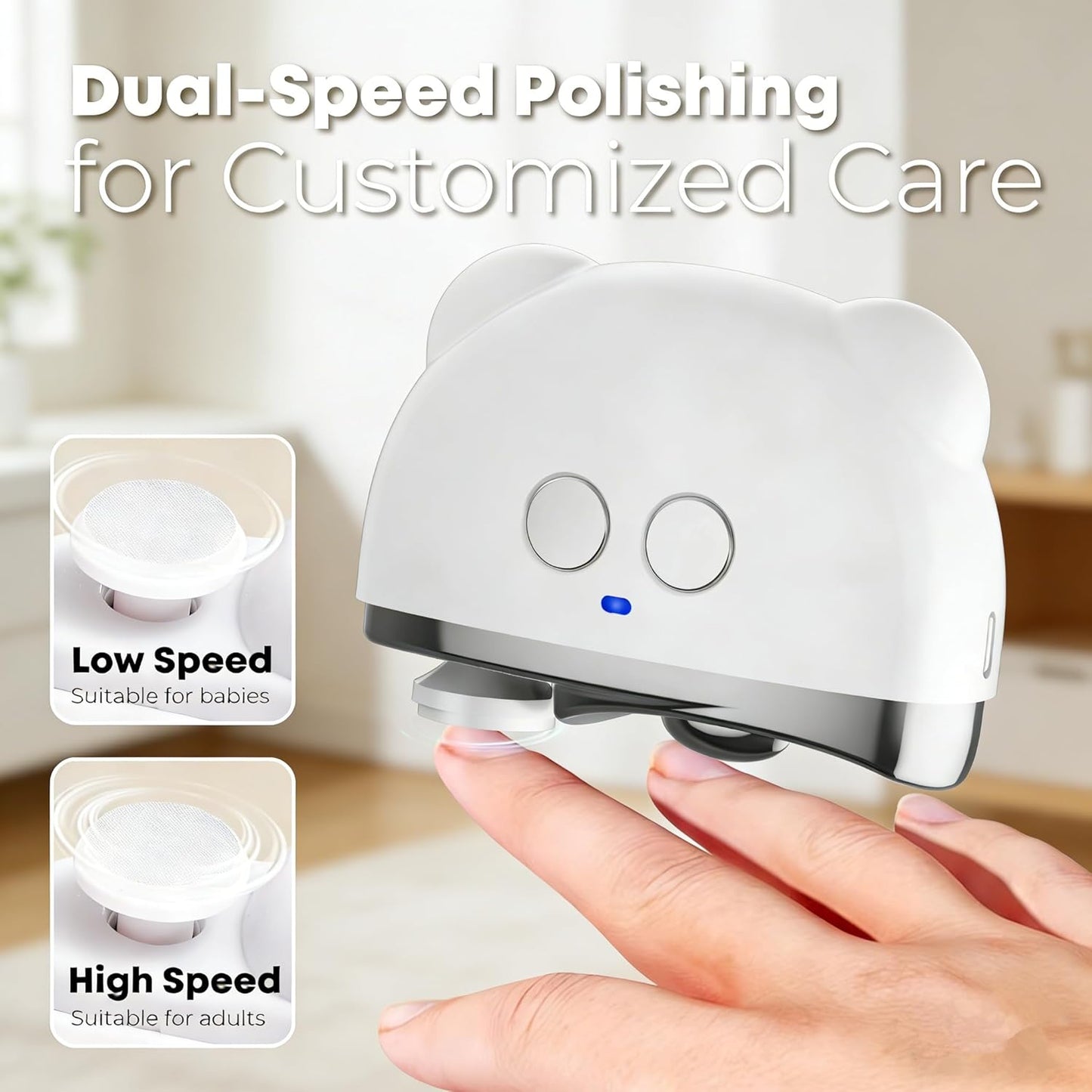 Electric Nail Clippers for Thick, Hard Toenails