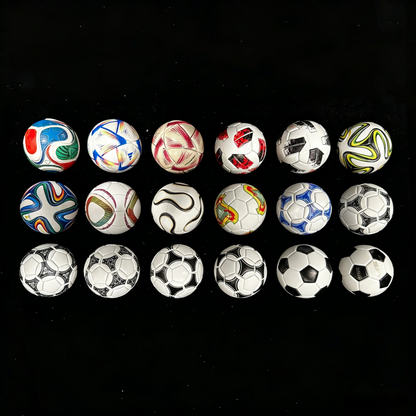 🔥🔥🔥2026 World Cup Sale – 🏆 Handcrafted Mini Soccer Ball Collection (1970–2026)