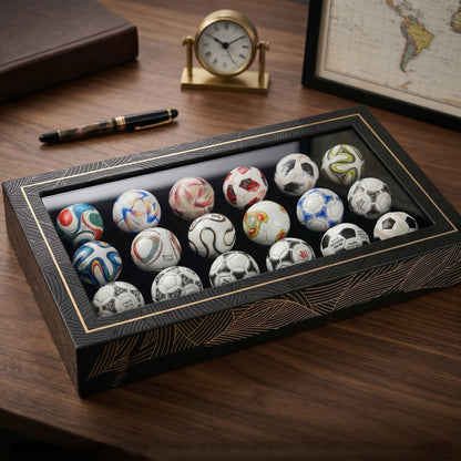 🔥🔥🔥2026 World Cup Sale – 🏆 Handcrafted Mini Soccer Ball Collection (1970–2026)