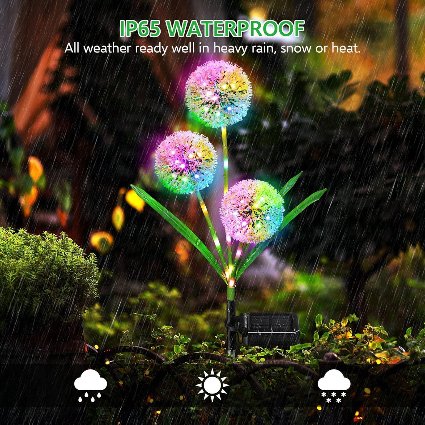 Solar Lights Outdoor Garden Decor