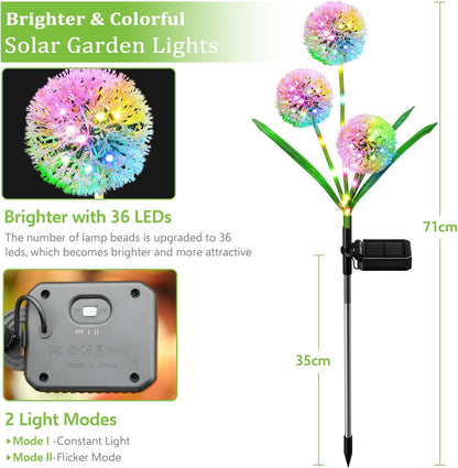 Solar Lights Outdoor Garden Decor