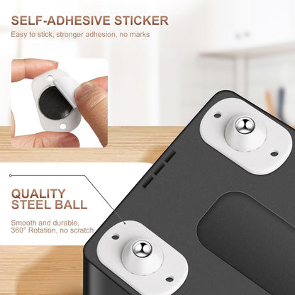 Self Adhesive Mini Caster Wheels