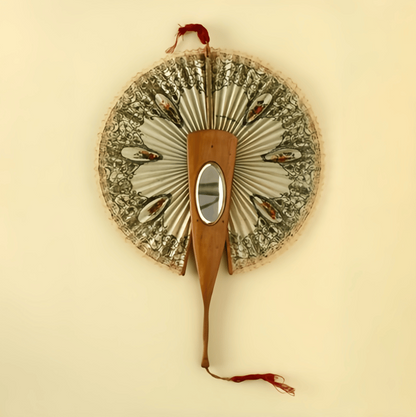 Antique Mirrored Mechanical Fan