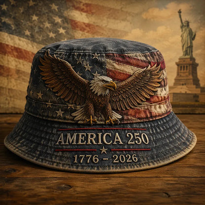 US 250th Anniversary Casual Bucket Hat