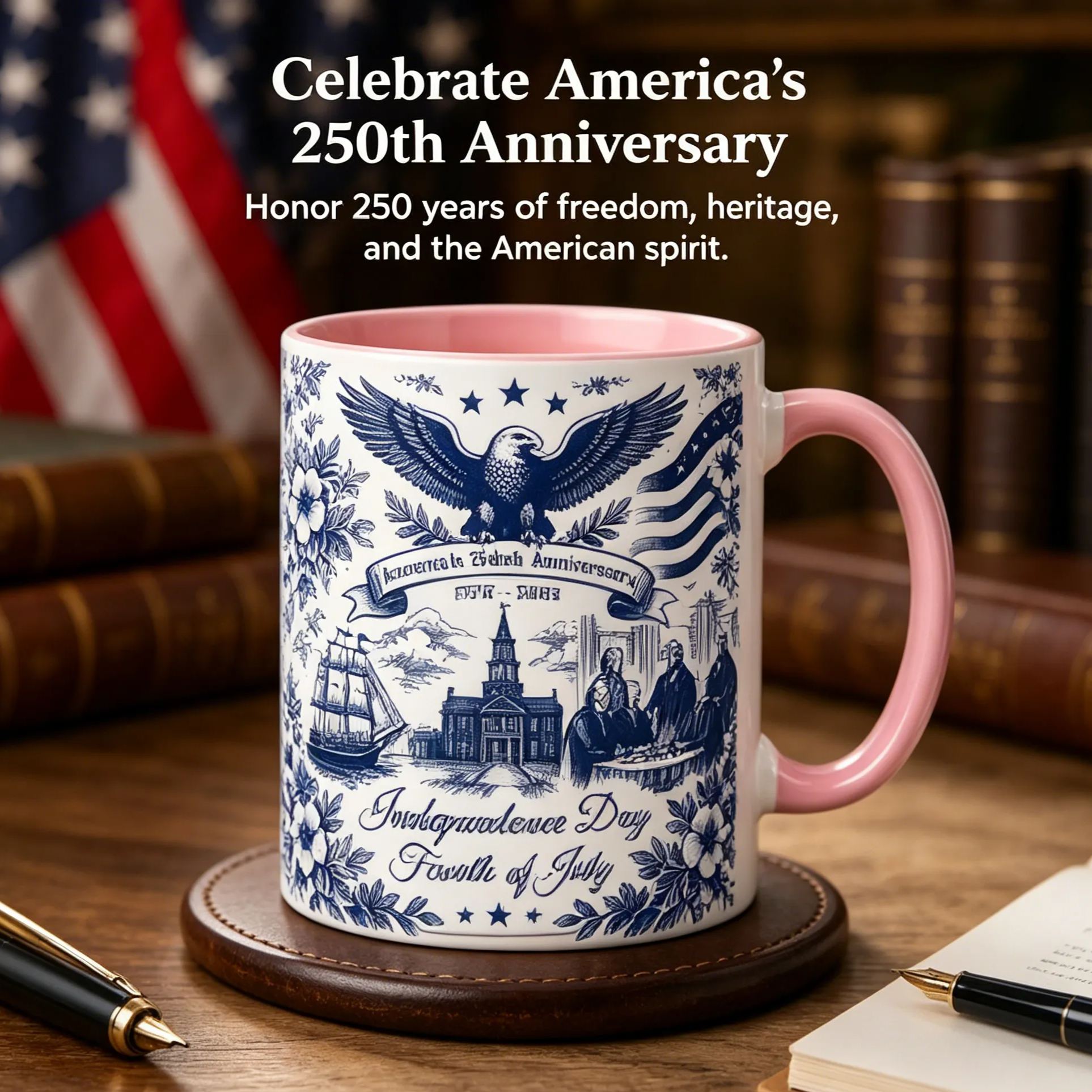 250 Years of Freedom & Pride Mug