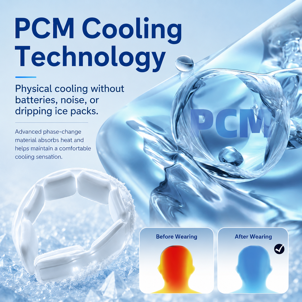PCM Cooling Neck Ring ❄️
