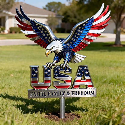 🦅American Eagle - Commemorative Metal Sign - 250th Anniversary Gift