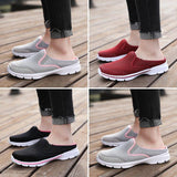 Women's Athletic Flat Heel Daily Summer Mule Slippers