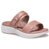 Women Summer Slip On Chunky Sandals