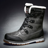 Men's Winter Casual Vintage Waterproof High-Top Warm Snow Boots