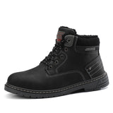 Men's Winter Outdoor Waterproof Snow Ankle Boots