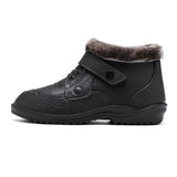 Men's Winter Outdoor Waterproof Wear Resistant Slip-on  Snow Boots