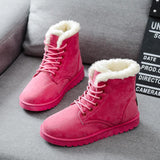 Women's Winter Boots Ladies Flat Shoes