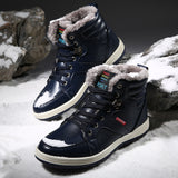 Men's Winter Waterproof Warm Casual Outdoor Non Slip Ankle Boots