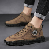 Men Large Size Breathable Non Slip Hard Wearing Shoes