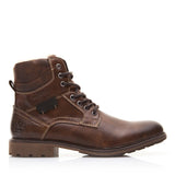 Men's Winter Retro Lace Up Casual Zipper Ankle Boots