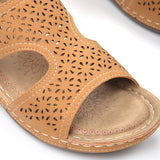 Women Summer Slip-On Platform Footbed Sandals