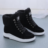 Women's Winter Plus Cashmere Sneakers Thick Warm Sports Shoes