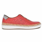 Women's Fashion Casual Hollow-Out Round Toe Slip Shoes Flat Sneakers