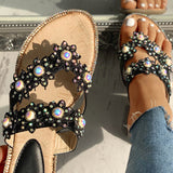 Women's Studded Toe Flat Slipper