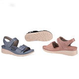 Women Comfortable PU Summer Thick Sole Sandals