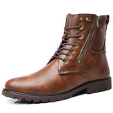 Men Vintage Mid Calf Outdoor Work Style Boots