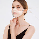 Transparent Protective Reusable Plastic Anti-Fog Face Covering