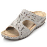 Women Summer Slip-On Platform Footbed Sandals