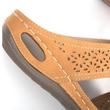 Women Summer Slip-On Platform Footbed Sandals