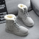 Women's Winter Boots Ladies Flat Shoes