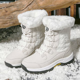 Women's Winter High Top Anti-Skid Waterproof  Snow Boots