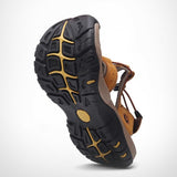 Men's Outdoor Leather Toe Cap Sandals