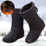 Women's New Waterproof Snow Boots Shoes