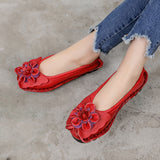 Women's Comfortable Leather Soft Sole Shoes